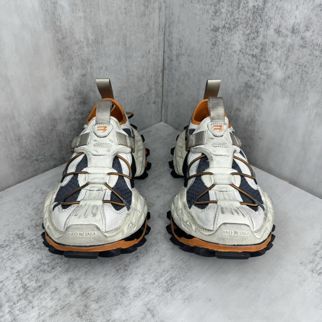 Balenciaga Hike Sneaker In Beige And Orange - PerfectKickZ