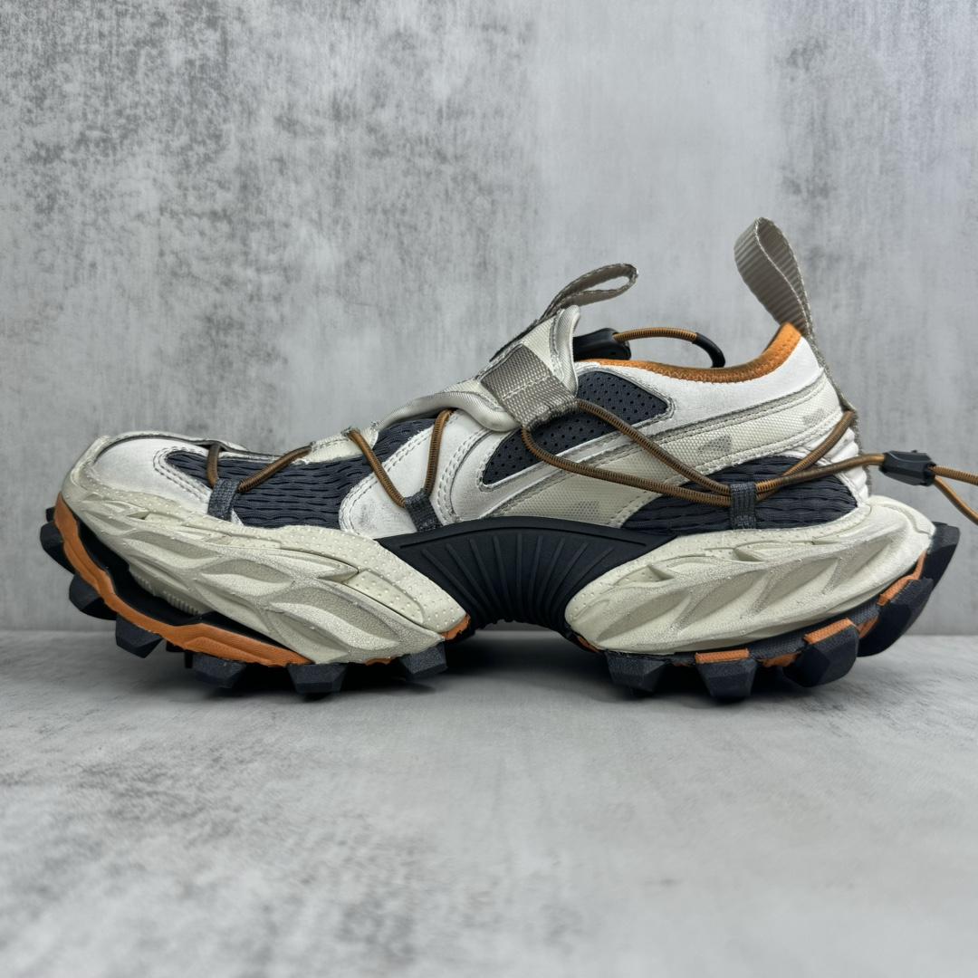 Balenciaga Hike Sneaker In Beige And Orange - PerfectKickZ