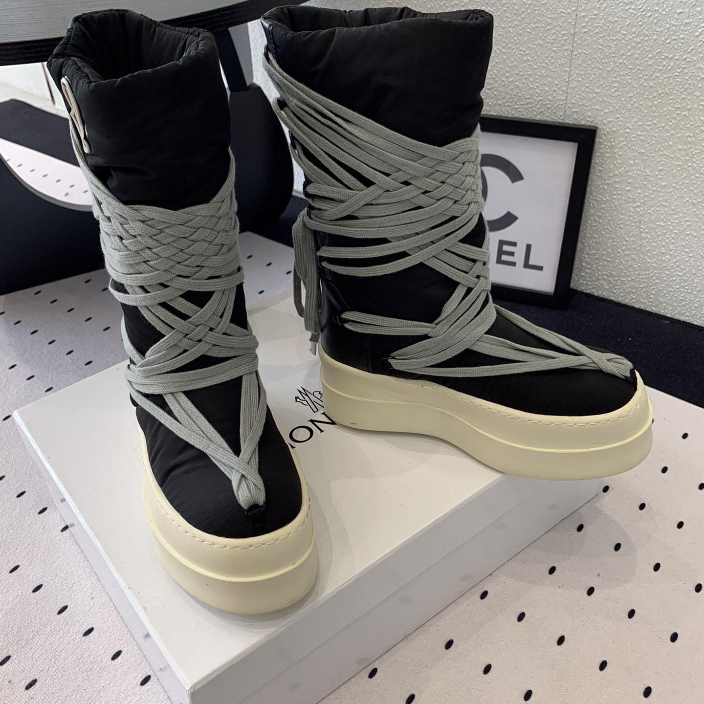 Moncler x Rick Owens Bigrocks Padded Boots - PerfectKickZ