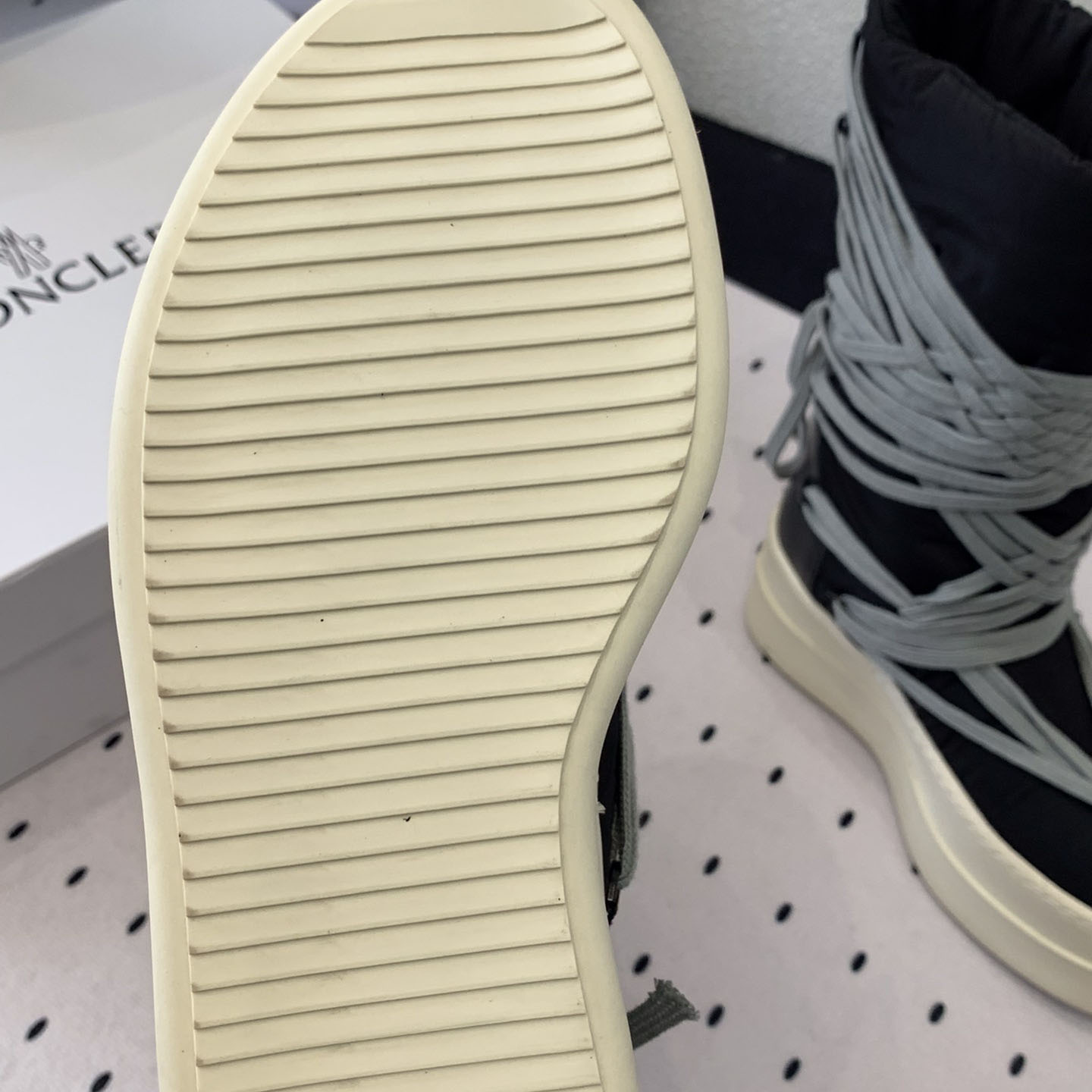 Moncler x Rick Owens Bigrocks Padded Boots - PerfectKickZ