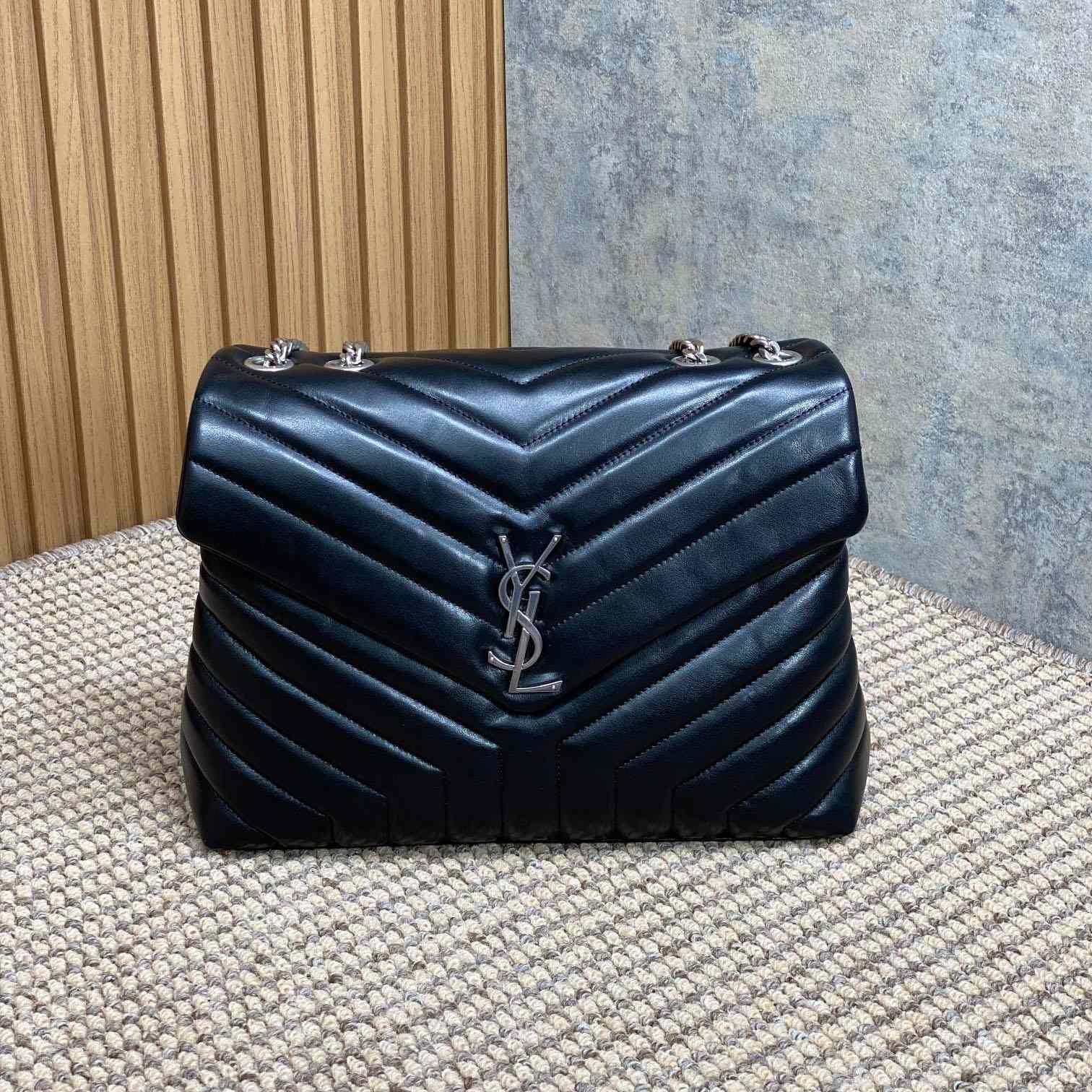 Saint Laurent Loulou Shoulder Bag   32x22x11cm - PerfectKickZ