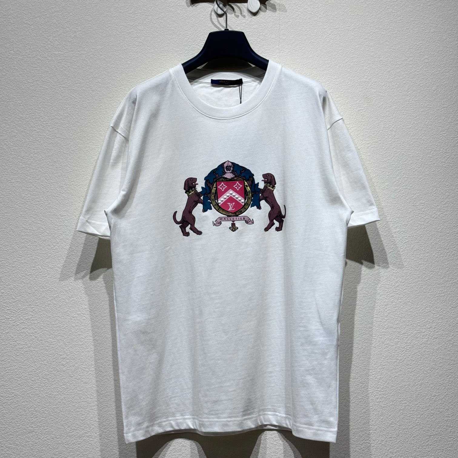 Louis Vuitton Embellished Cotton T-Shirt  1AGJZO - PerfectKickZ