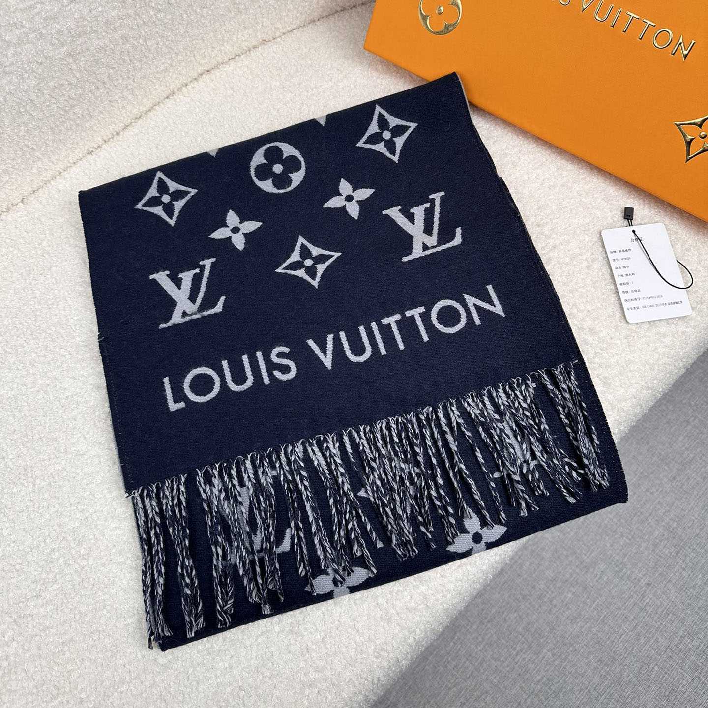 Louis Vuitton All About Monogram Scarf  M79130 - PerfectKickZ