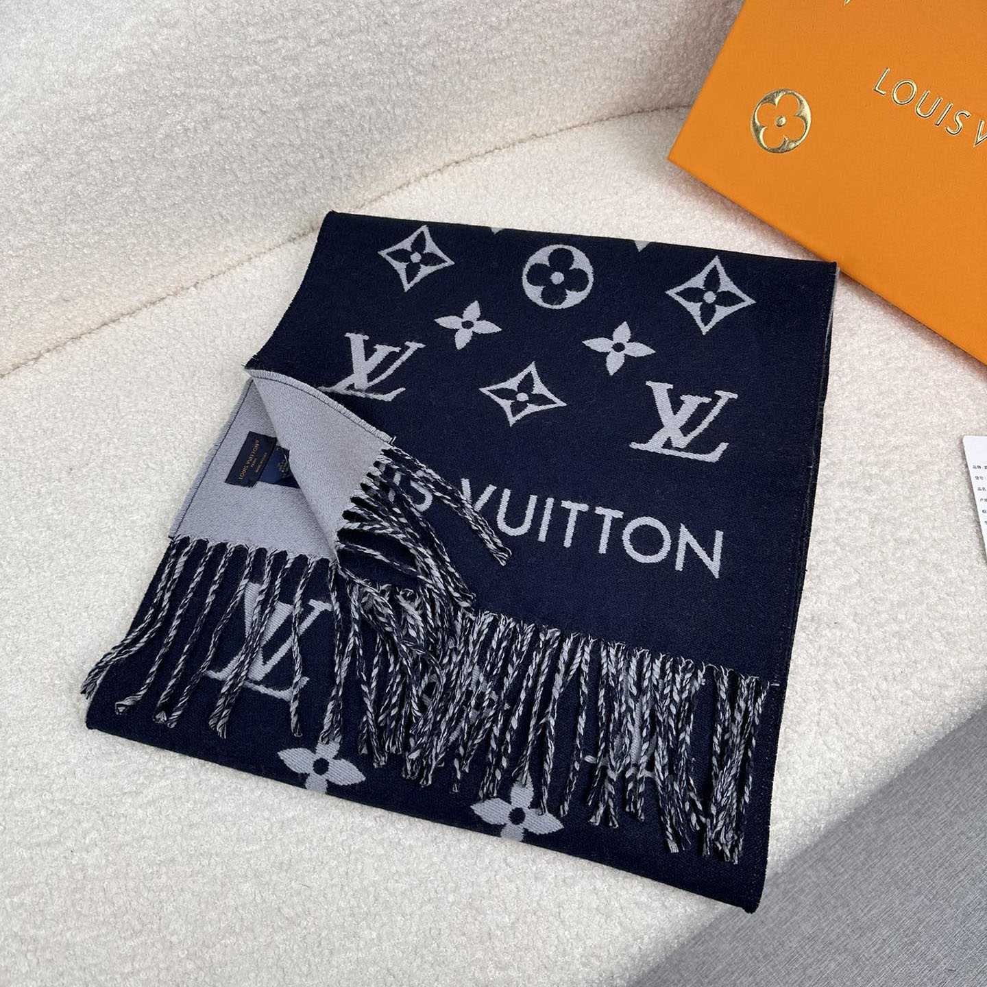 Louis Vuitton All About Monogram Scarf  M79130 - PerfectKickZ