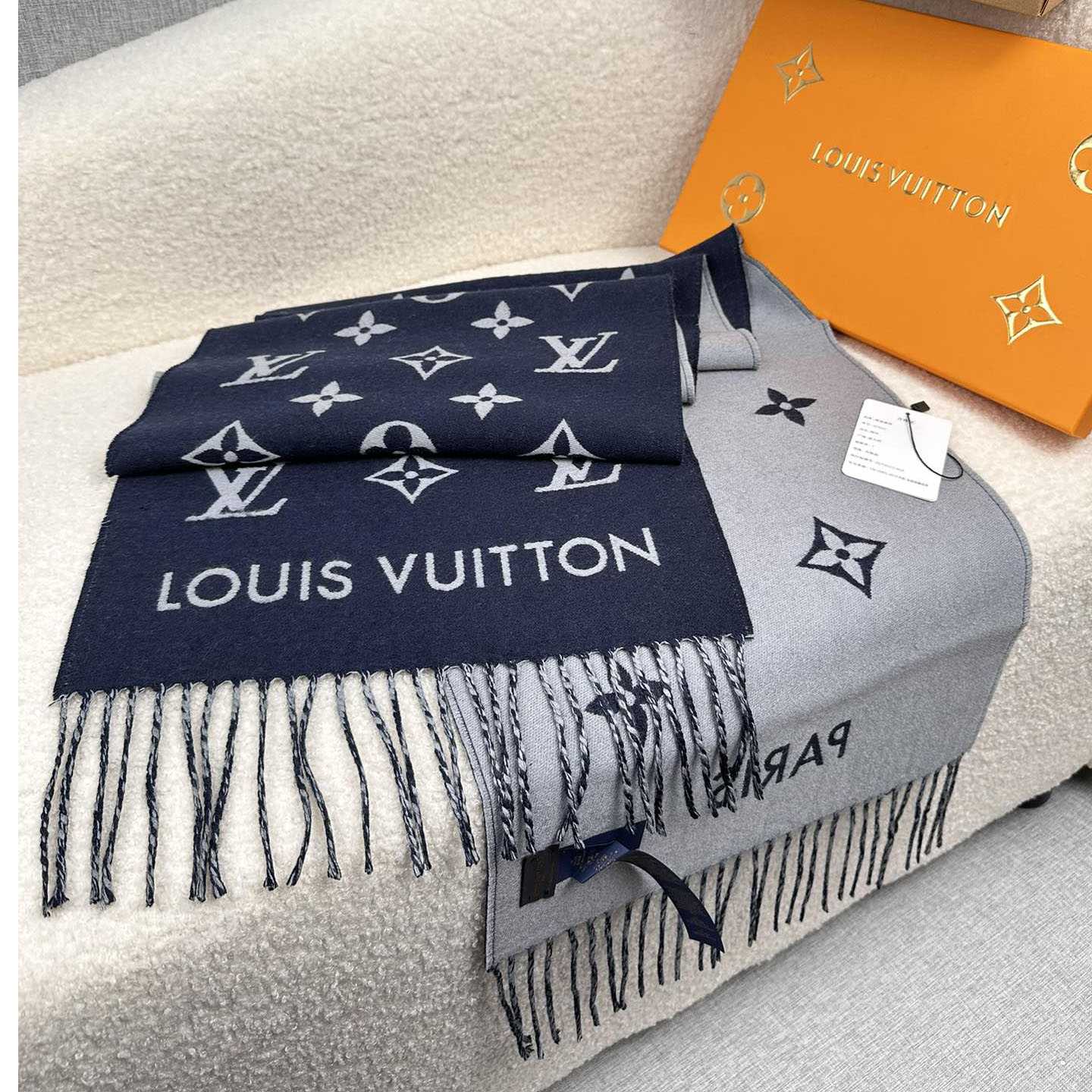 Louis Vuitton All About Monogram Scarf  M79130 - PerfectKickZ