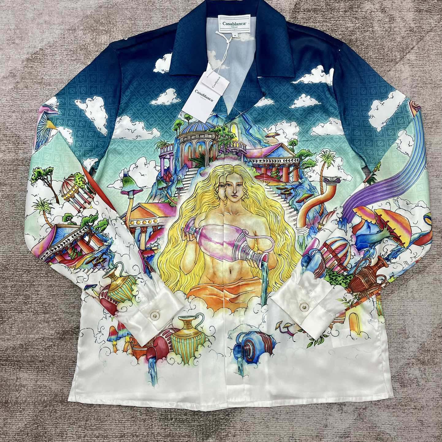 Casablanca The Road To Knowledge Shirt   CA3503 - PerfectKickZ