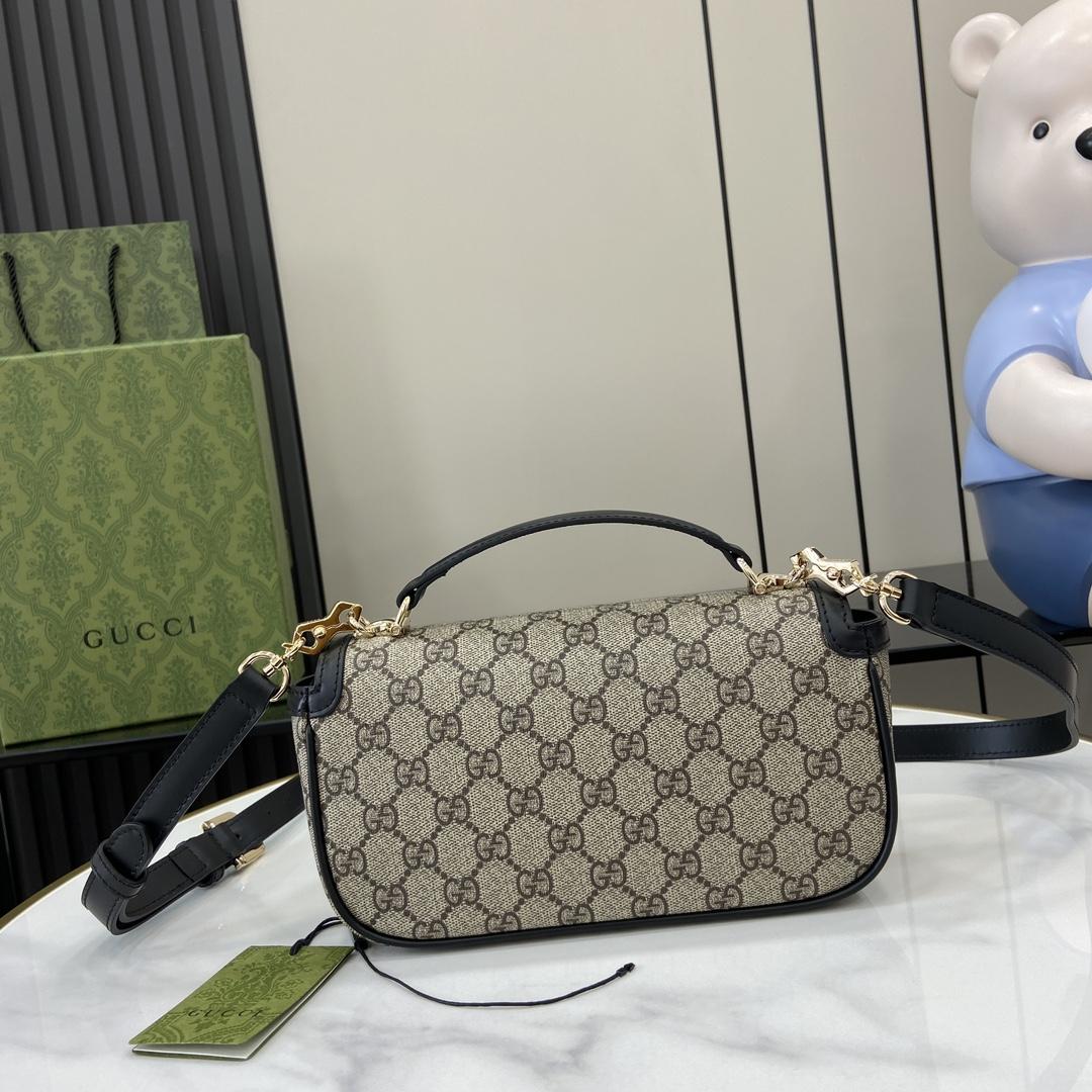 Gucci Horsebit 1955 Soft Small Top Handle Bag  - PerfectKickZ