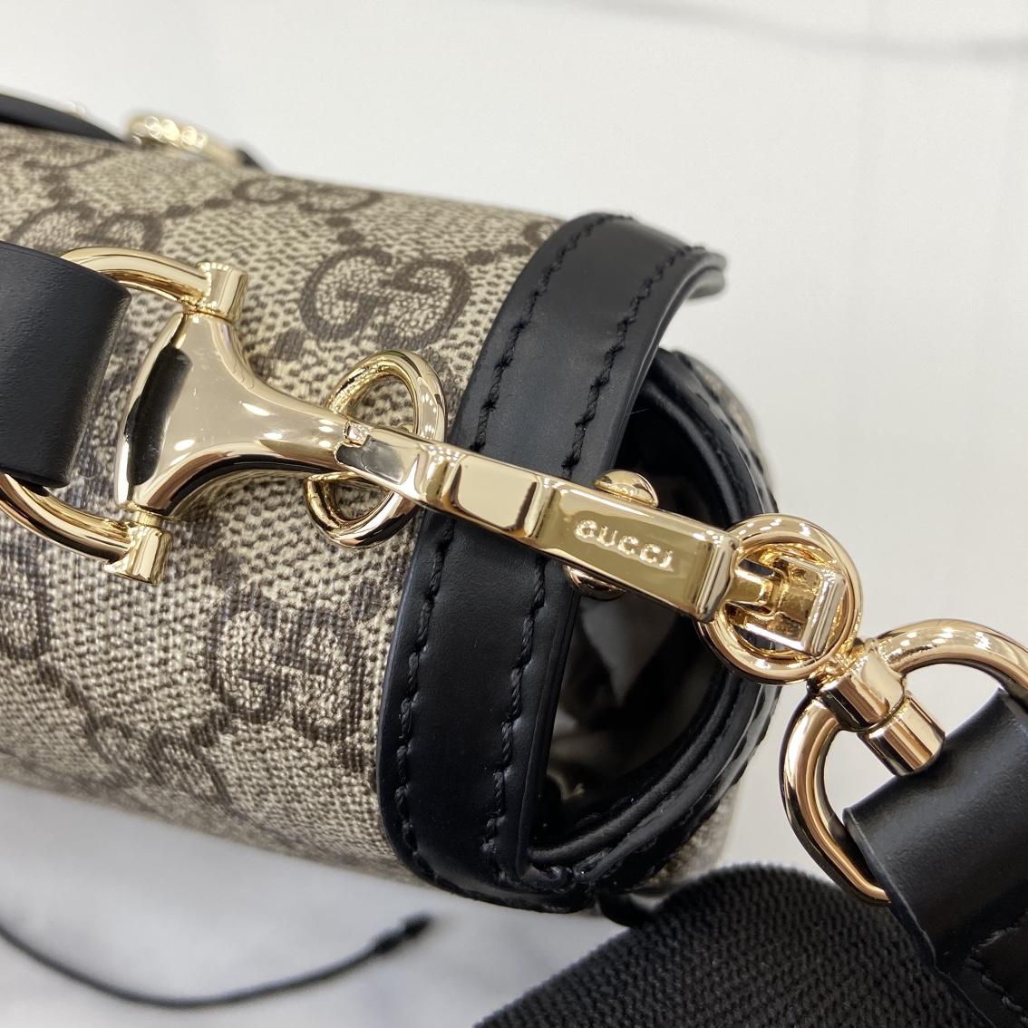 Gucci Horsebit 1955 Soft Small Top Handle Bag  - PerfectKickZ