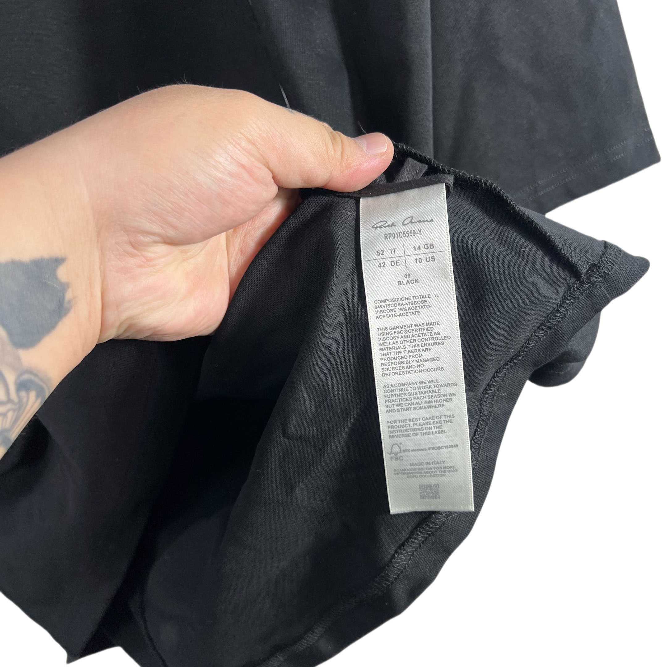Rick Owens  PORTERVILLE LEVEL T-shirt - PerfectKickZ