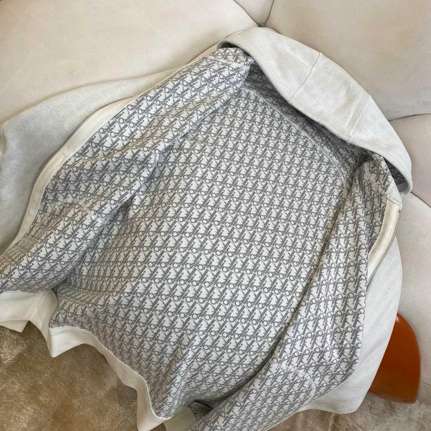Dior Oblique Jacquard Lined Hoodie - PerfectKickZ
