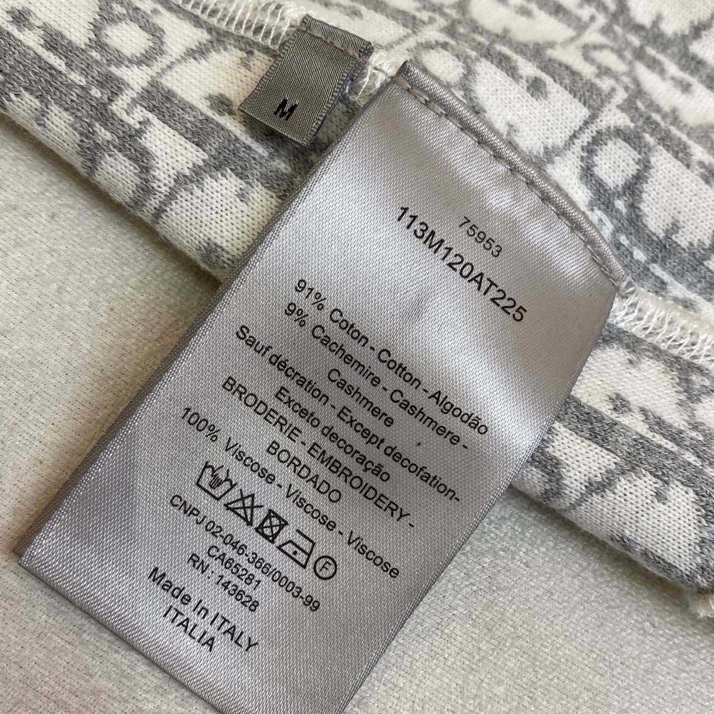 Dior Oblique Jacquard Lined Hoodie - PerfectKickZ