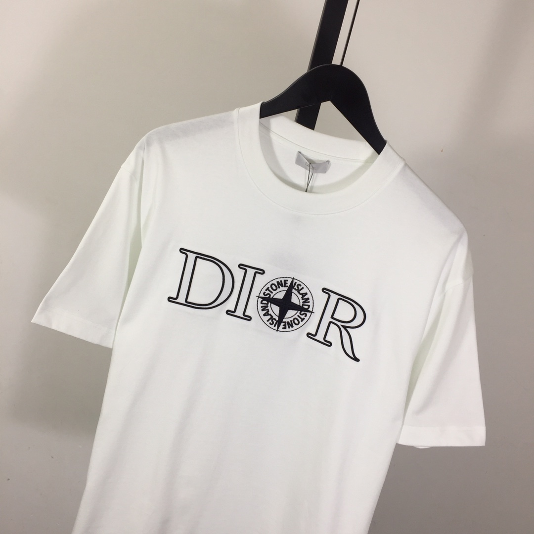 Dior Stone Island T-shirt - PerfectKickZ