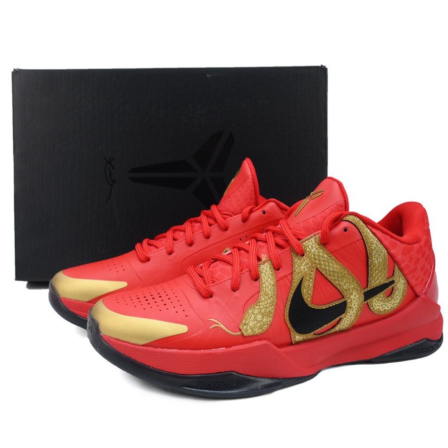 Zoom Kobe 5 Protro 'Year of the Mamba - University Red' Sneakers    HF5182-600 - PerfectKickZ