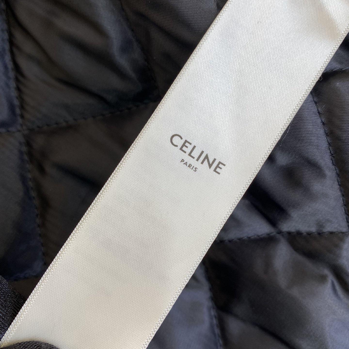 Celine Hooded Overshirt In Checked Cotton - PerfectKickZ