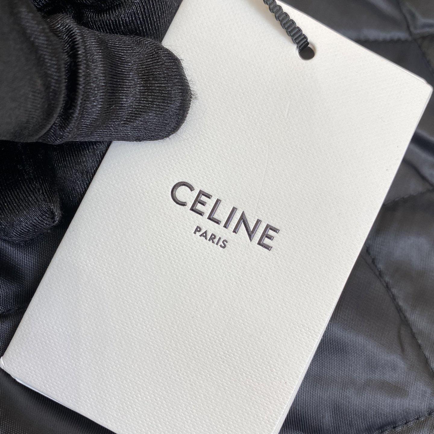 Celine Hooded Overshirt In Checked Cotton - PerfectKickZ