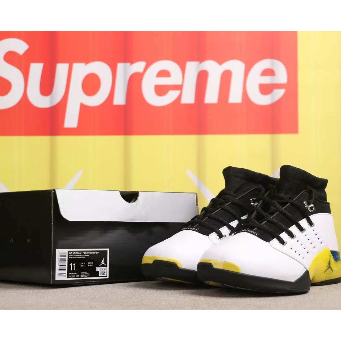 Air Jordan 17  Low “Lightning”   FJ0395-100 - PerfectKickZ