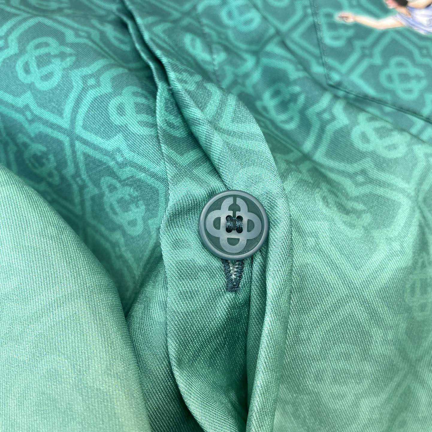 Casablanca Flying Angel Silk Shirt    CA3504 - PerfectKickZ