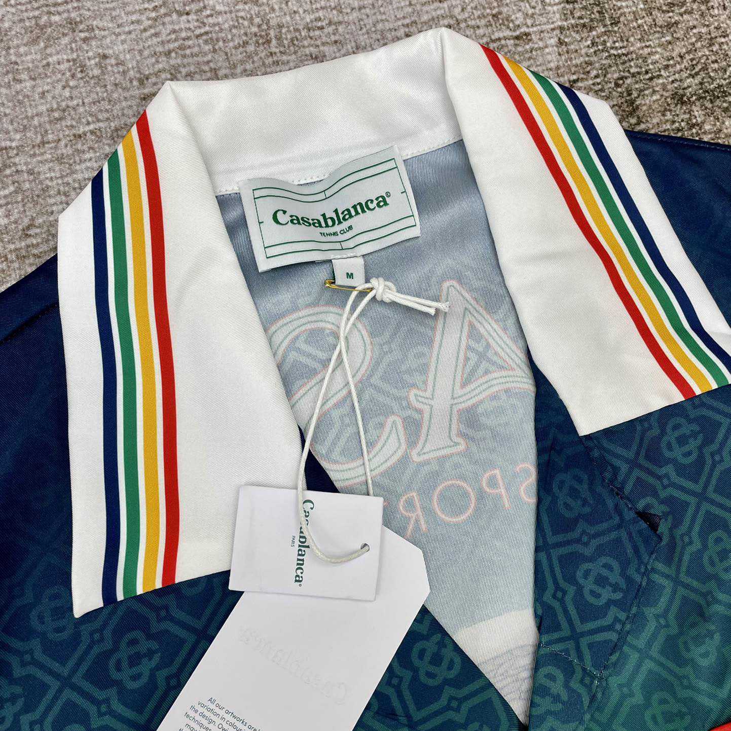 Casablanca Flying Angel Silk Shirt    CA3504 - PerfectKickZ