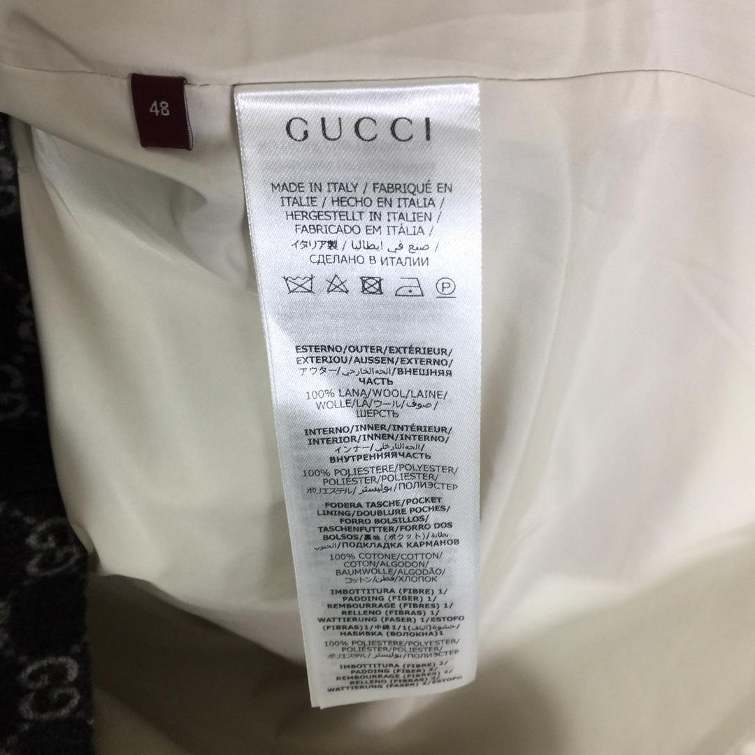 Gucci Bouclé Wool Jacket With GG Shadow - PerfectKickZ