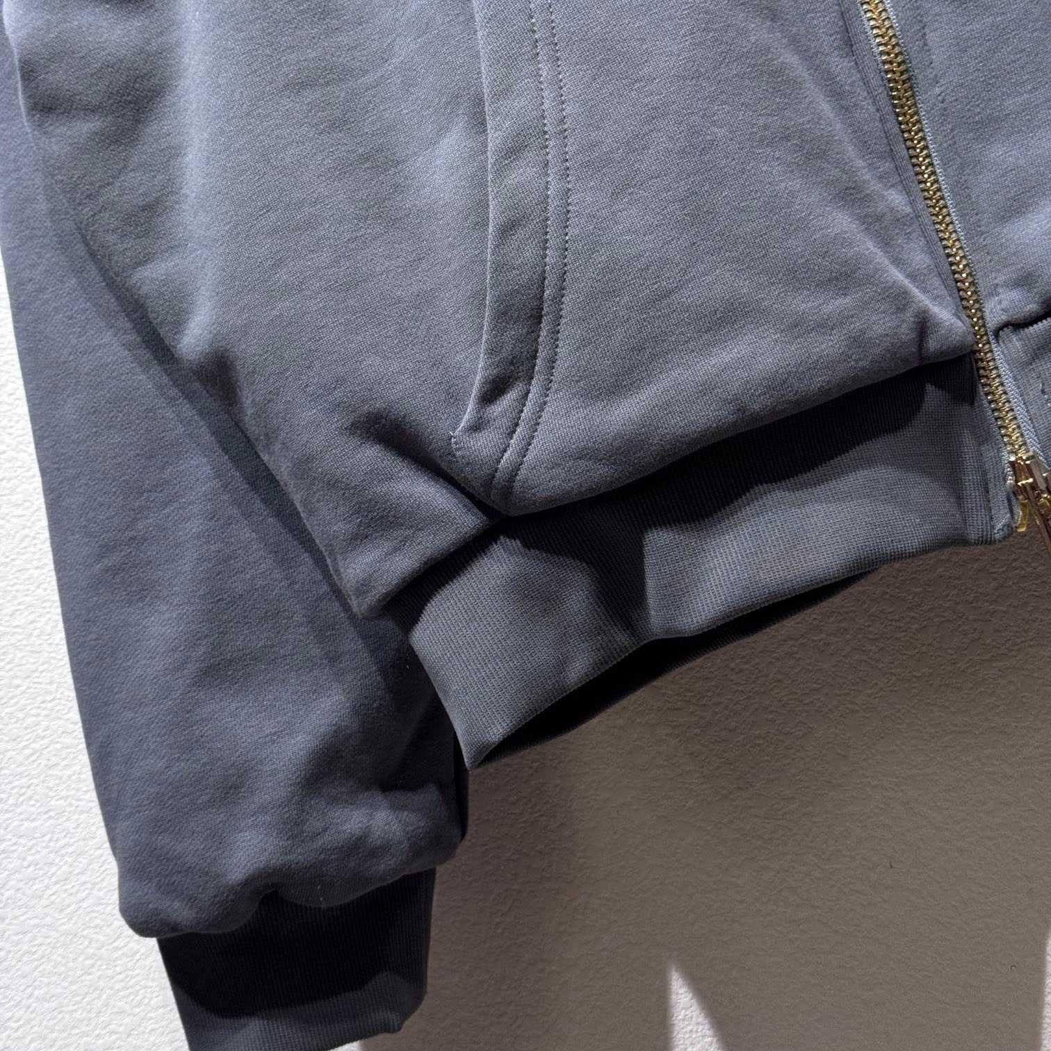Miu Miu Garment-dyed Blouson Jacket With Embroidered Logo - PerfectKickZ