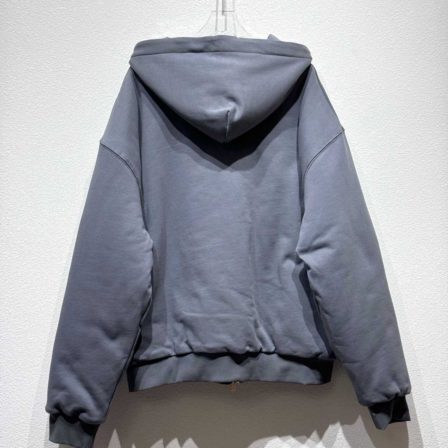 Miu Miu Garment-dyed Blouson Jacket With Embroidered Logo - PerfectKickZ