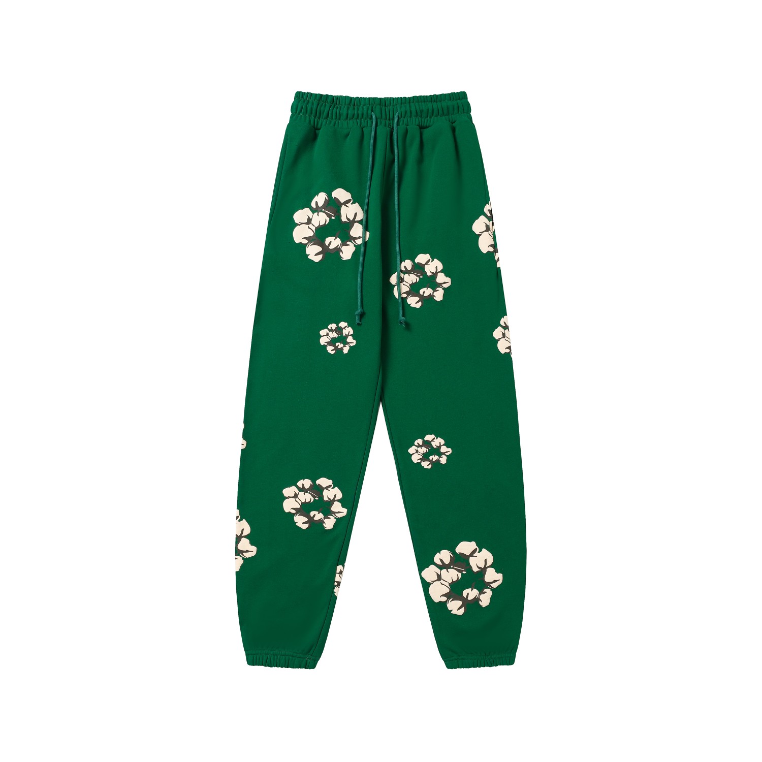 Denim Tears Cactus Tears Wreath Sweatpants Green - PerfectKickZ