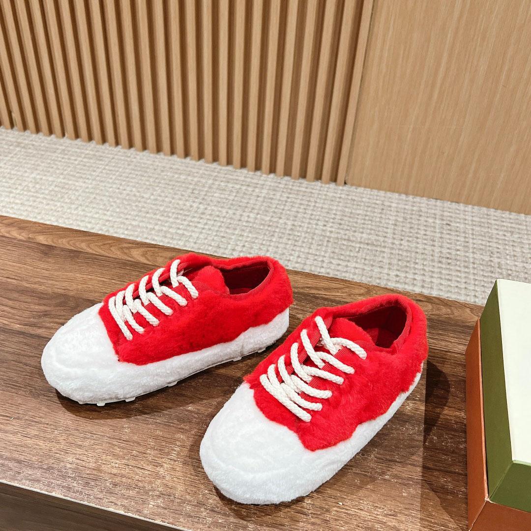 Marni Red Teddy Tennis Sneaker - PerfectKickZ