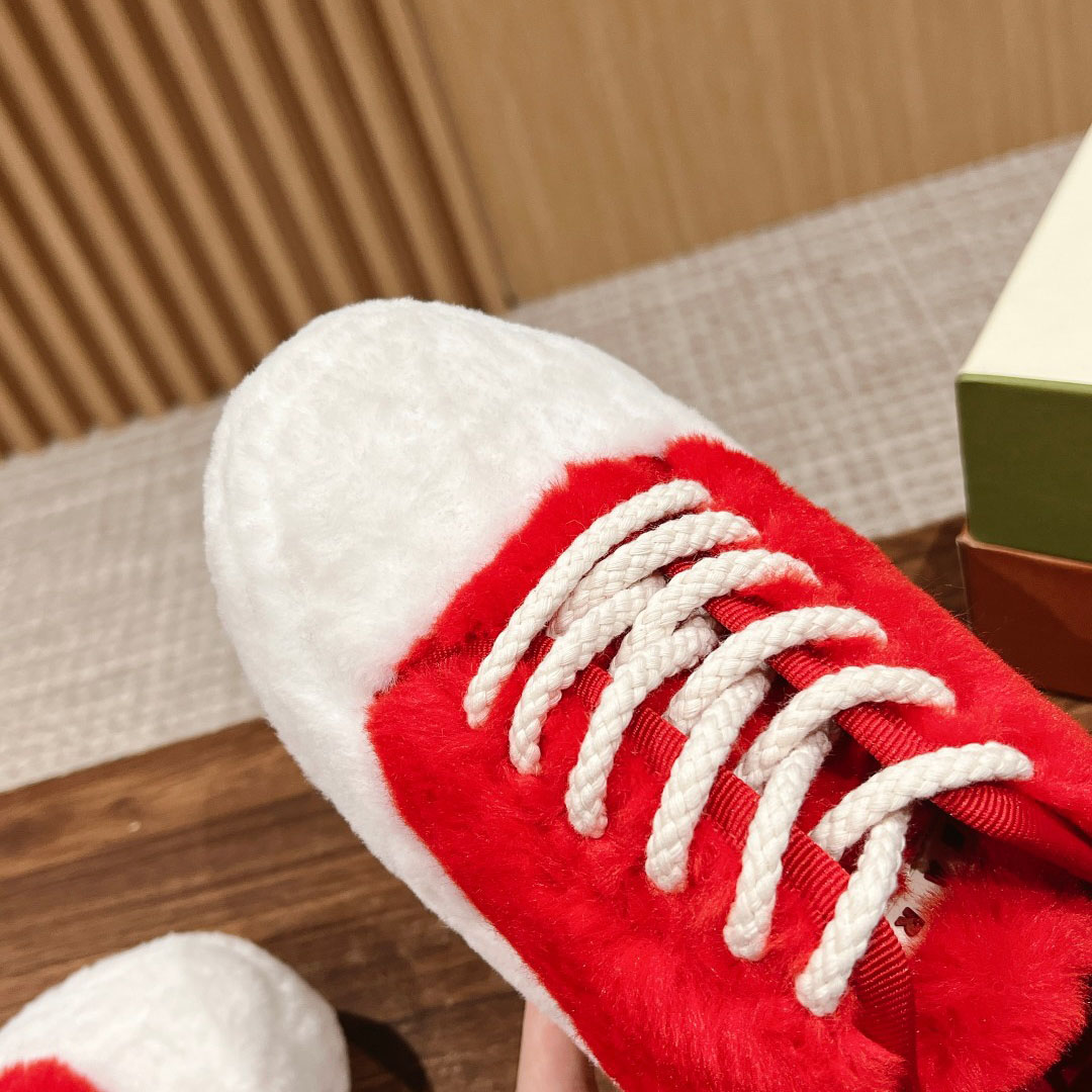 Marni Red Teddy Tennis Sneaker - PerfectKickZ