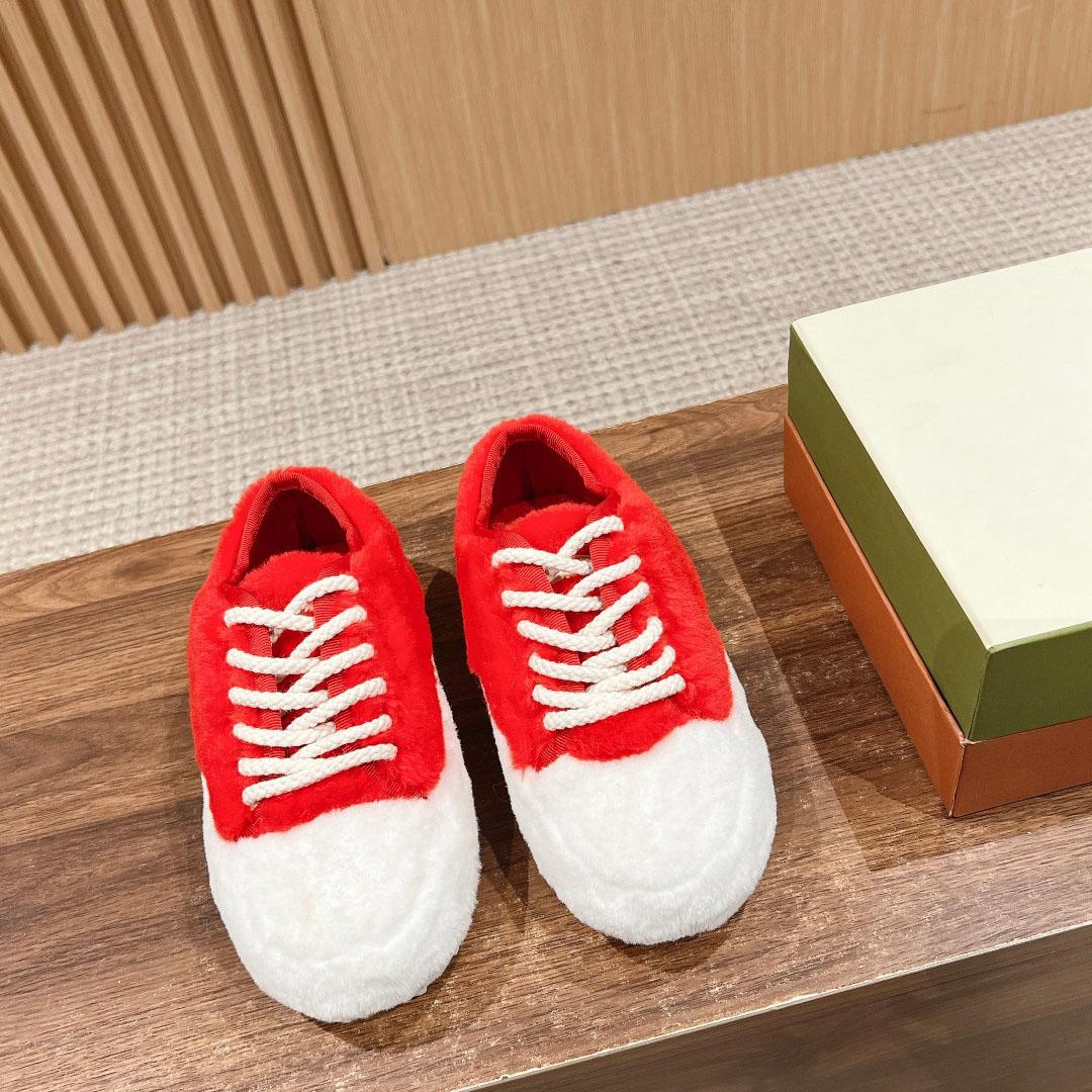 Marni Red Teddy Tennis Sneaker - PerfectKickZ
