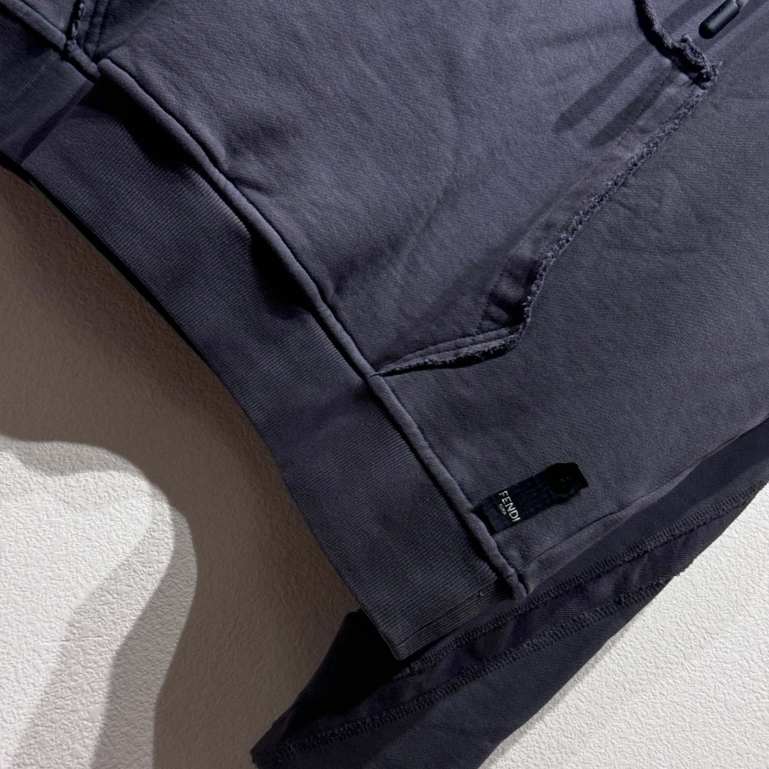 Fendi Gray Jersey Sweatshirt - PerfectKickZ