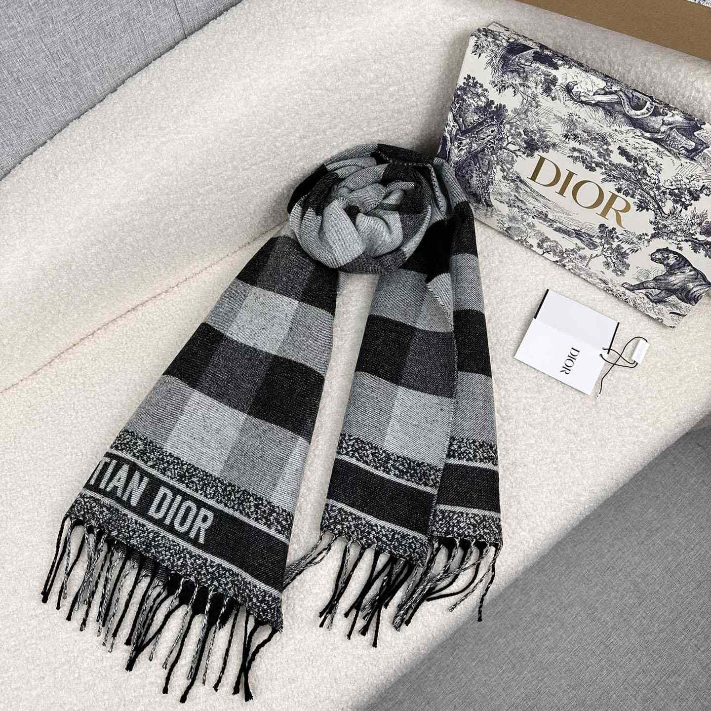 Dior Check'N'Dior Scarf - PerfectKickZ