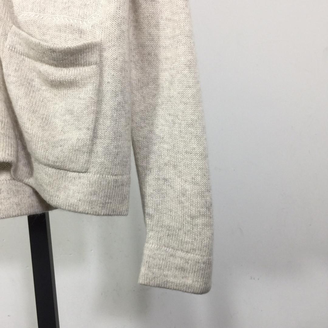 Dior Embroidered Logo Cashmere Cardigan - PerfectKickZ