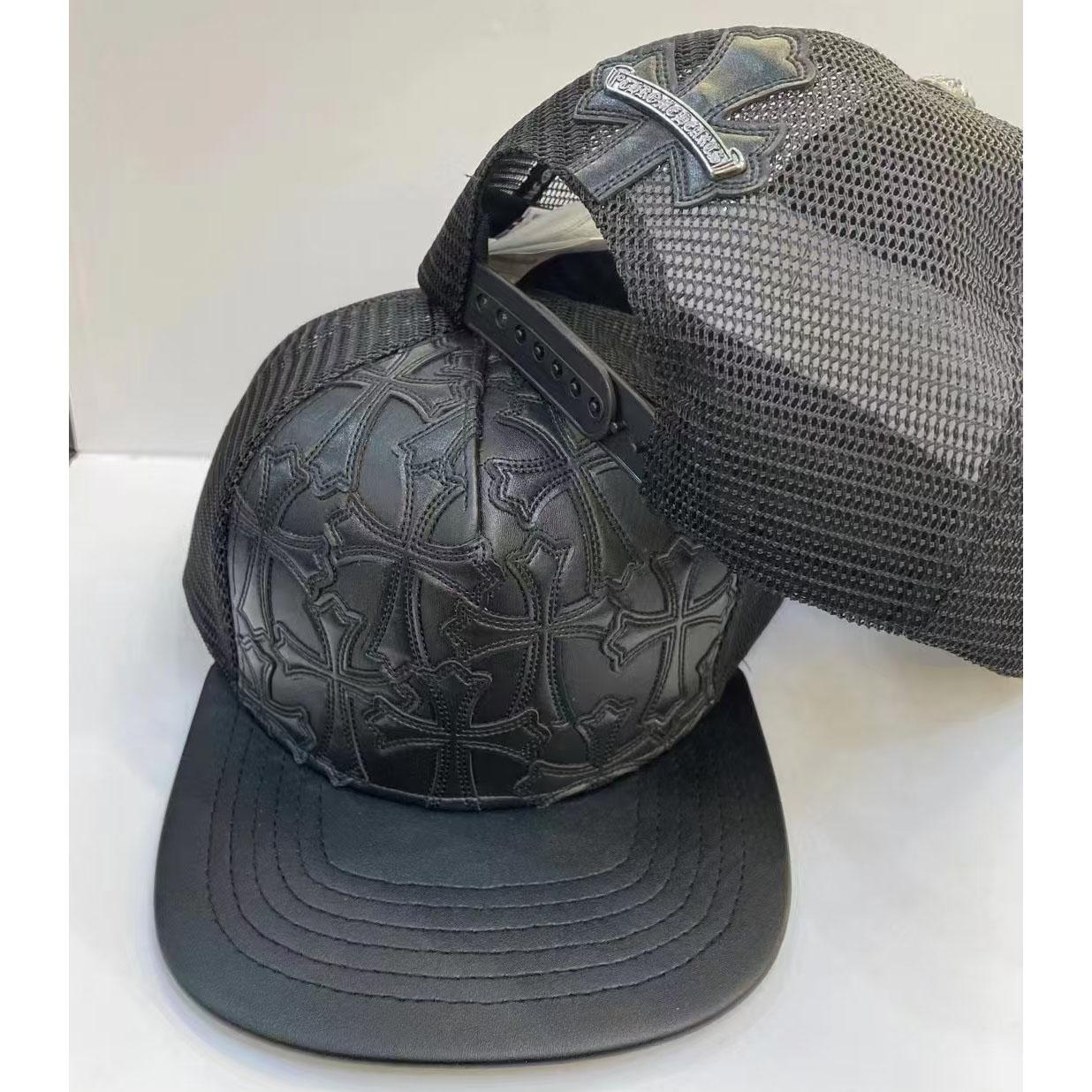 Chrome Heart Leather Cap - PerfectKickZ