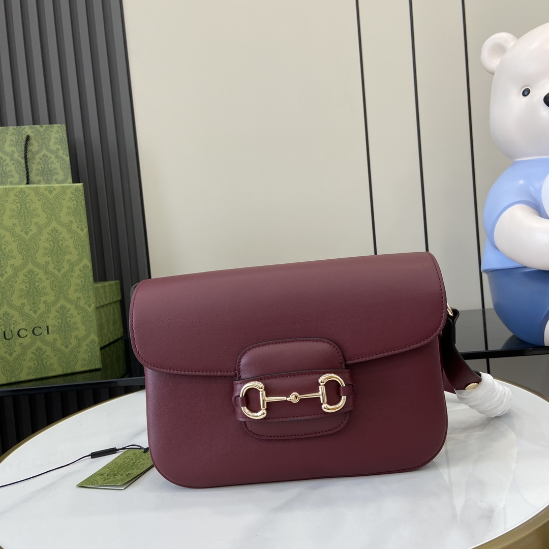Gucci Horsebit 1955 Soft Small Shoulder Bag - PerfectKickZ