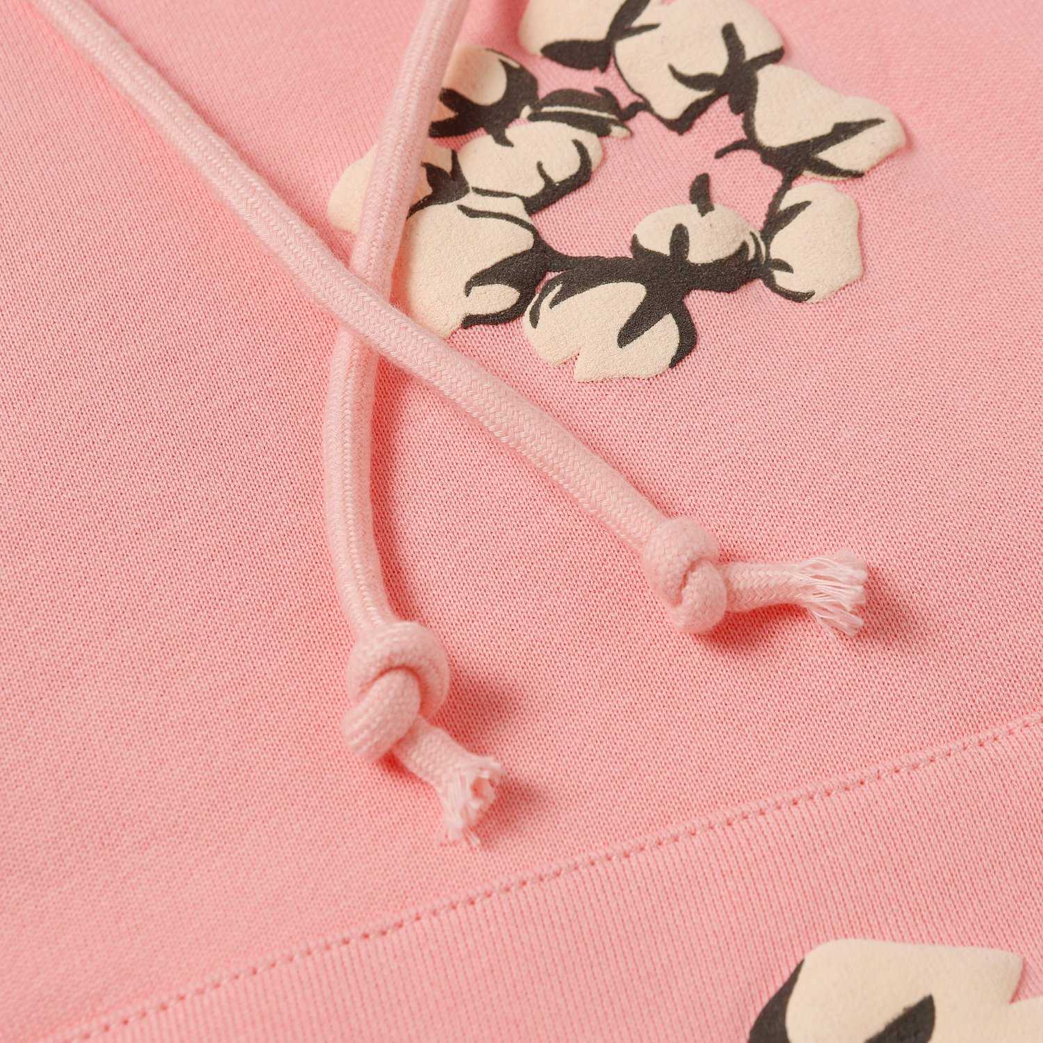 Denim Tears Cactus Tears Wreath Hoodie Pink - PerfectKickZ