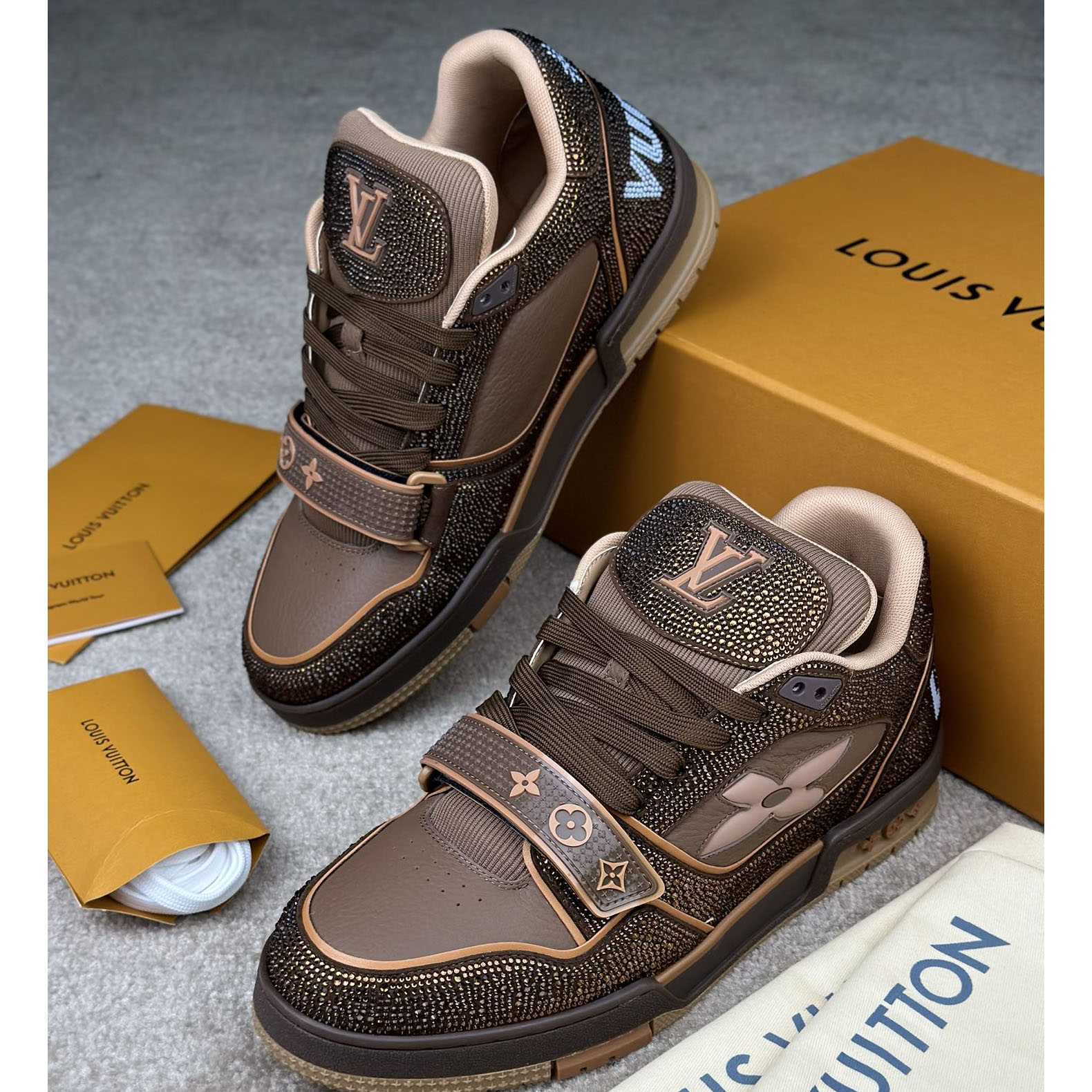 Louis Vuitton LV Trainer Sneaker   - PerfectKickZ