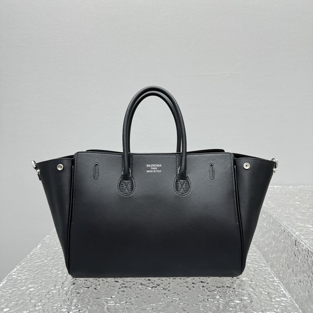Balenciaga Bel Air Small Carry All Bag in black - PerfectKickZ
