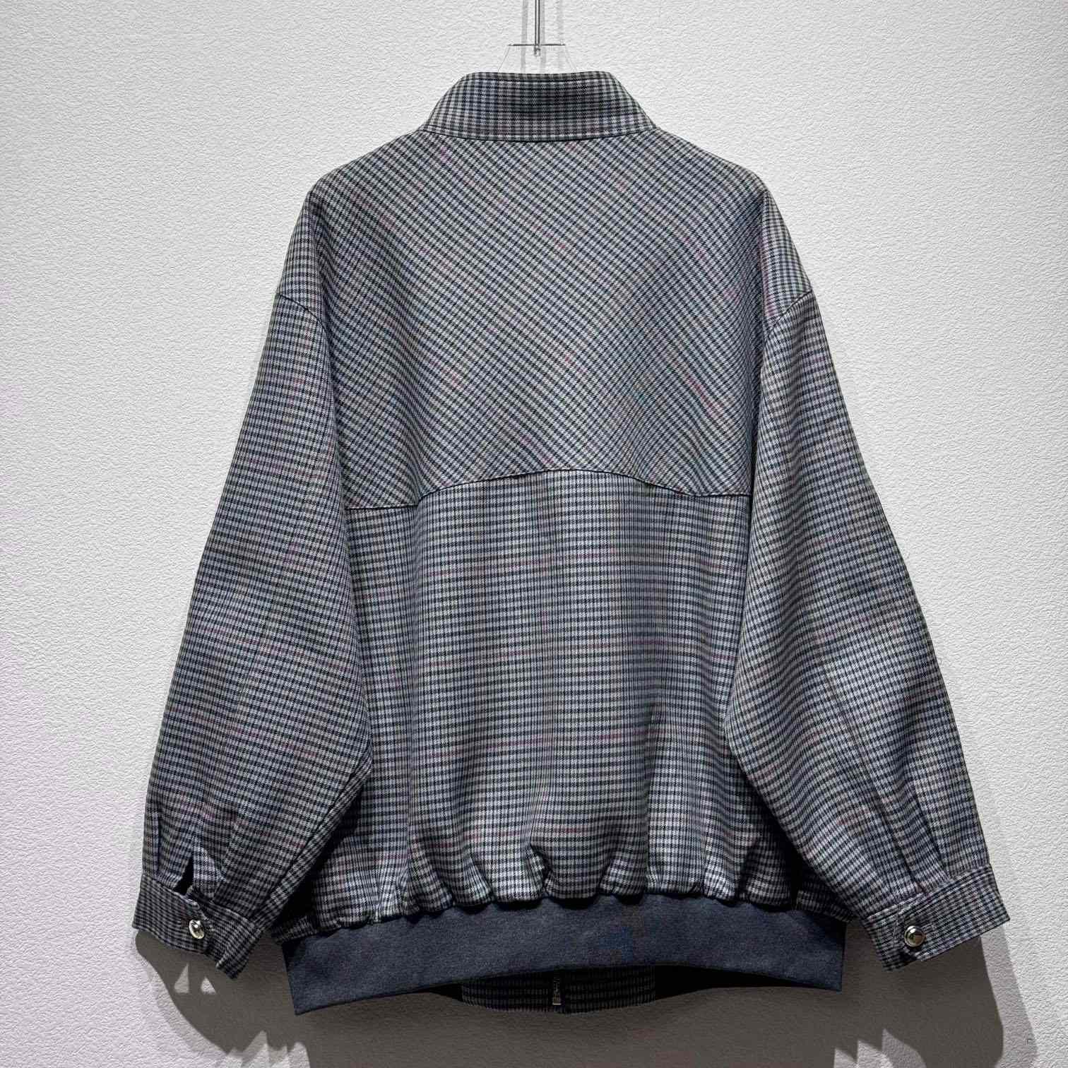 Miu Miu Check Logo Bomber Jacket - PerfectKickZ