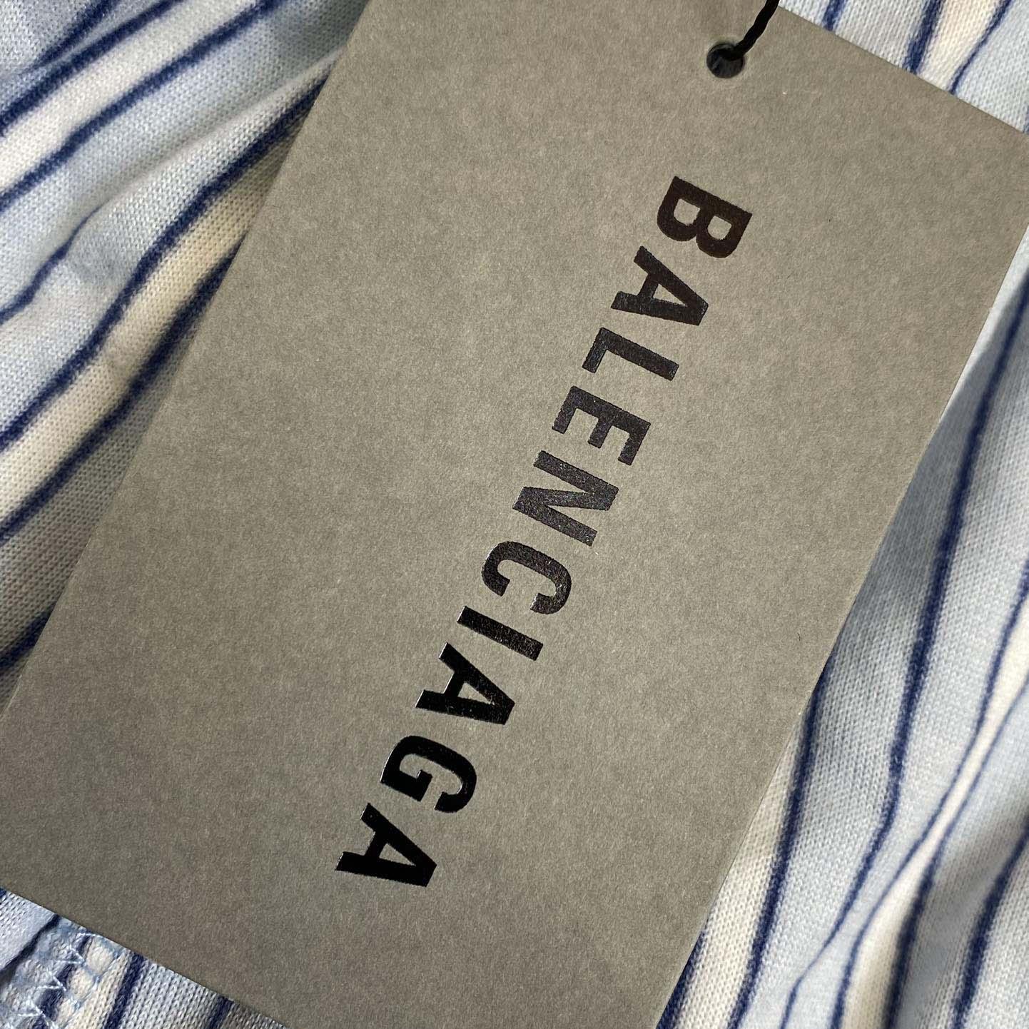 Balenciaga Wide-Leg Striped Fleece Drawstring Pyjama Trousers - PerfectKickZ