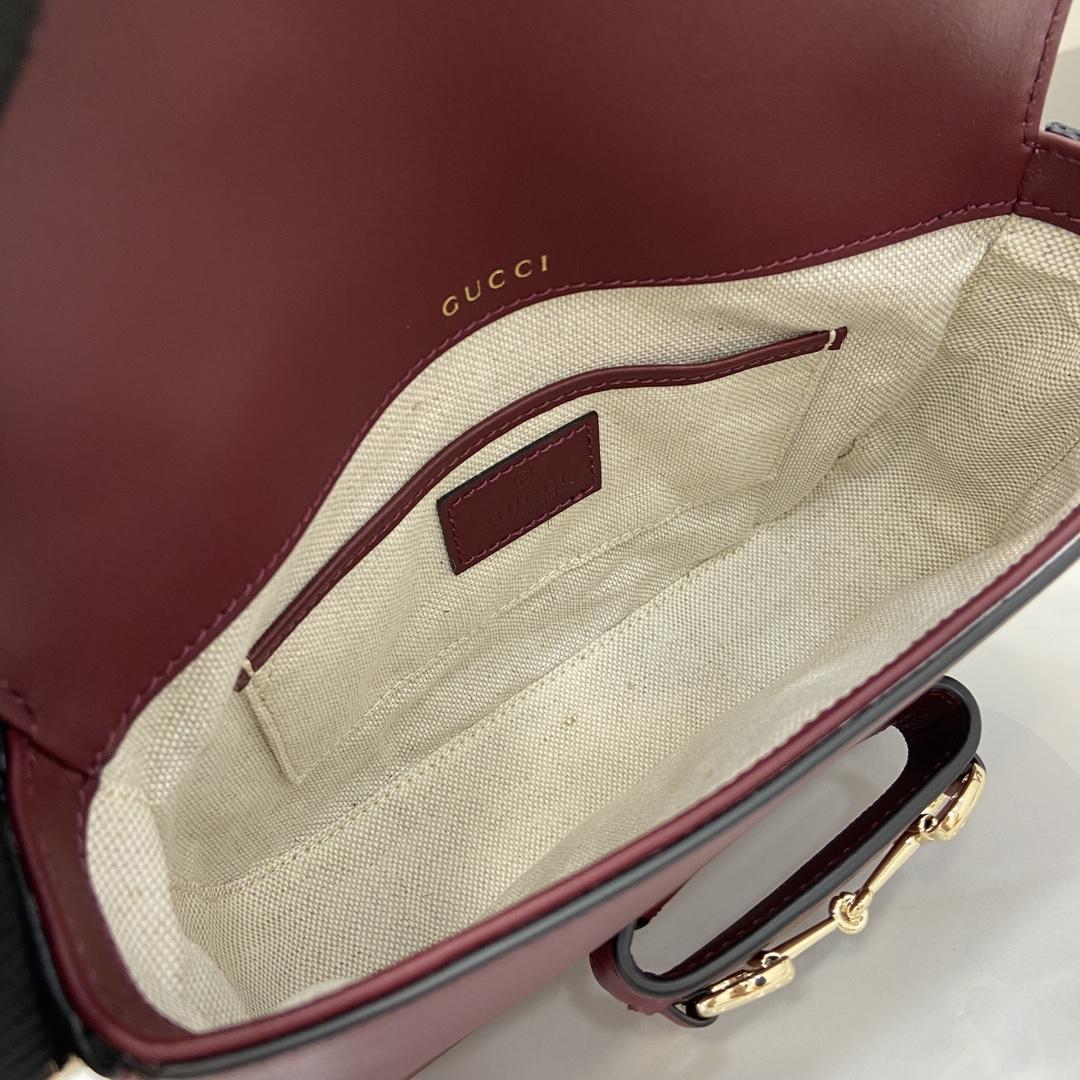Gucci Horsebit 1955 Soft Mini Shoulder Bag - PerfectKickZ