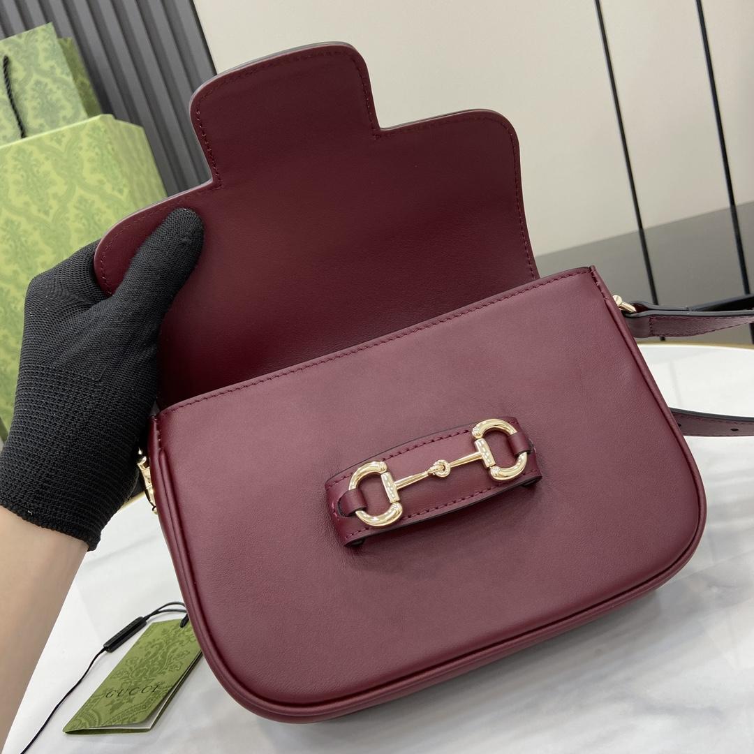 Gucci Horsebit 1955 Soft Mini Shoulder Bag - PerfectKickZ