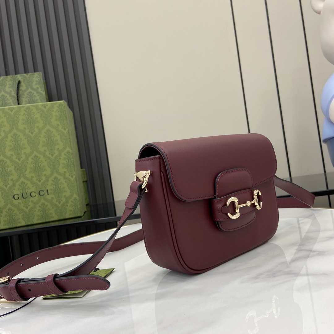 Gucci Horsebit 1955 Soft Mini Shoulder Bag - PerfectKickZ