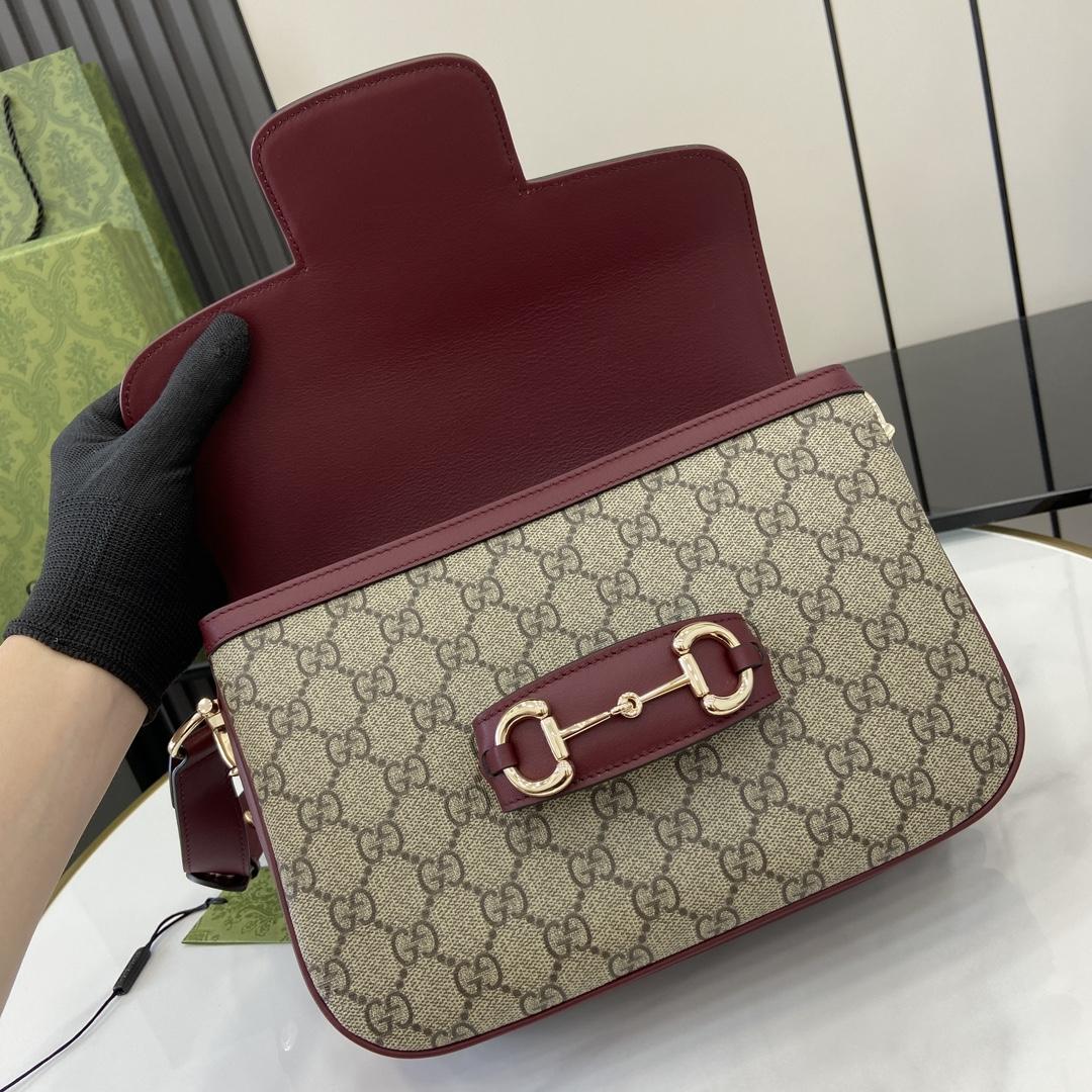 Gucci Horsebit 1955 Soft Small Shoulder Bag - PerfectKickZ