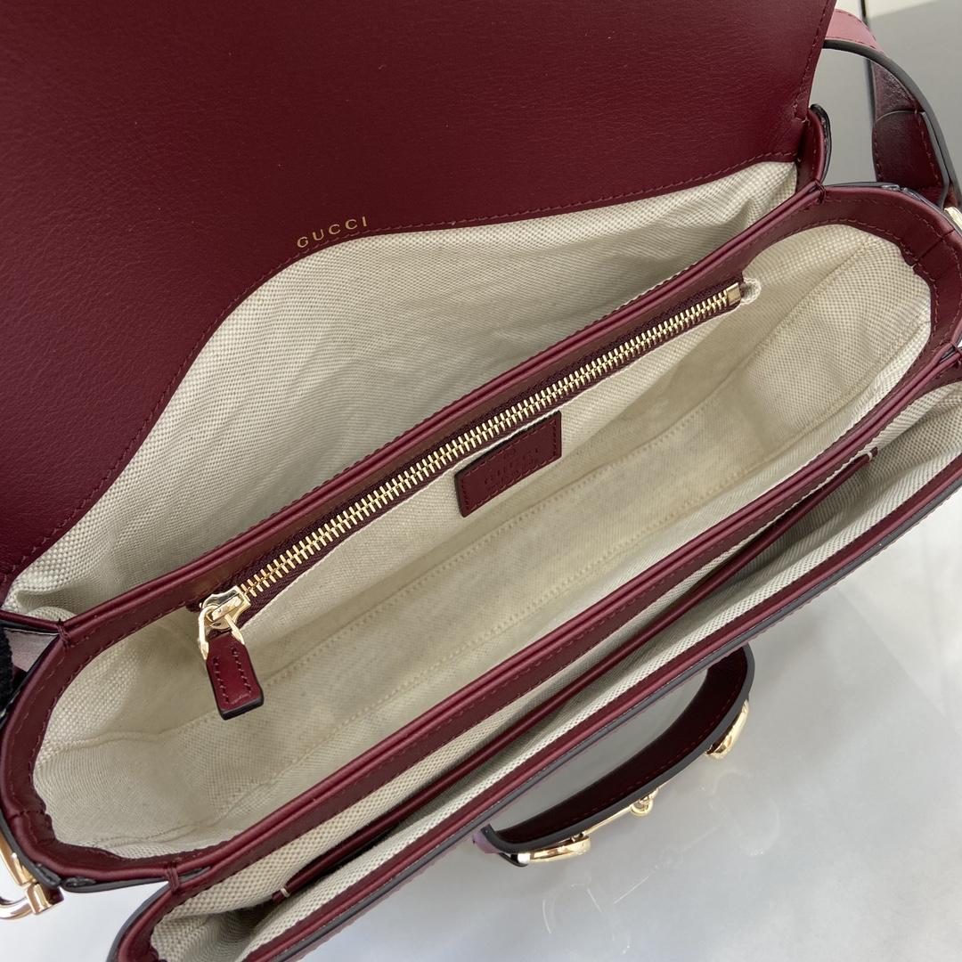 Gucci Horsebit 1955 Soft Small Shoulder Bag - PerfectKickZ