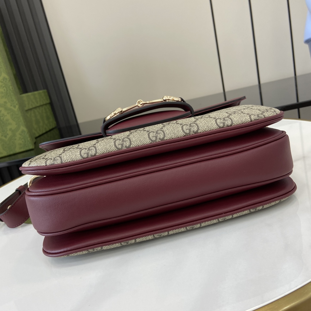 Gucci Horsebit 1955 Soft Small Shoulder Bag - PerfectKickZ