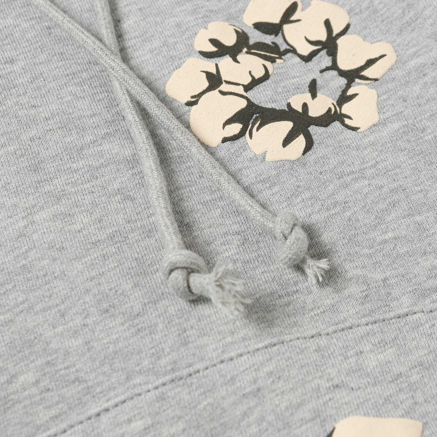 Denim Tears Cactus Tears Wreath Hoodie Grey - PerfectKickZ