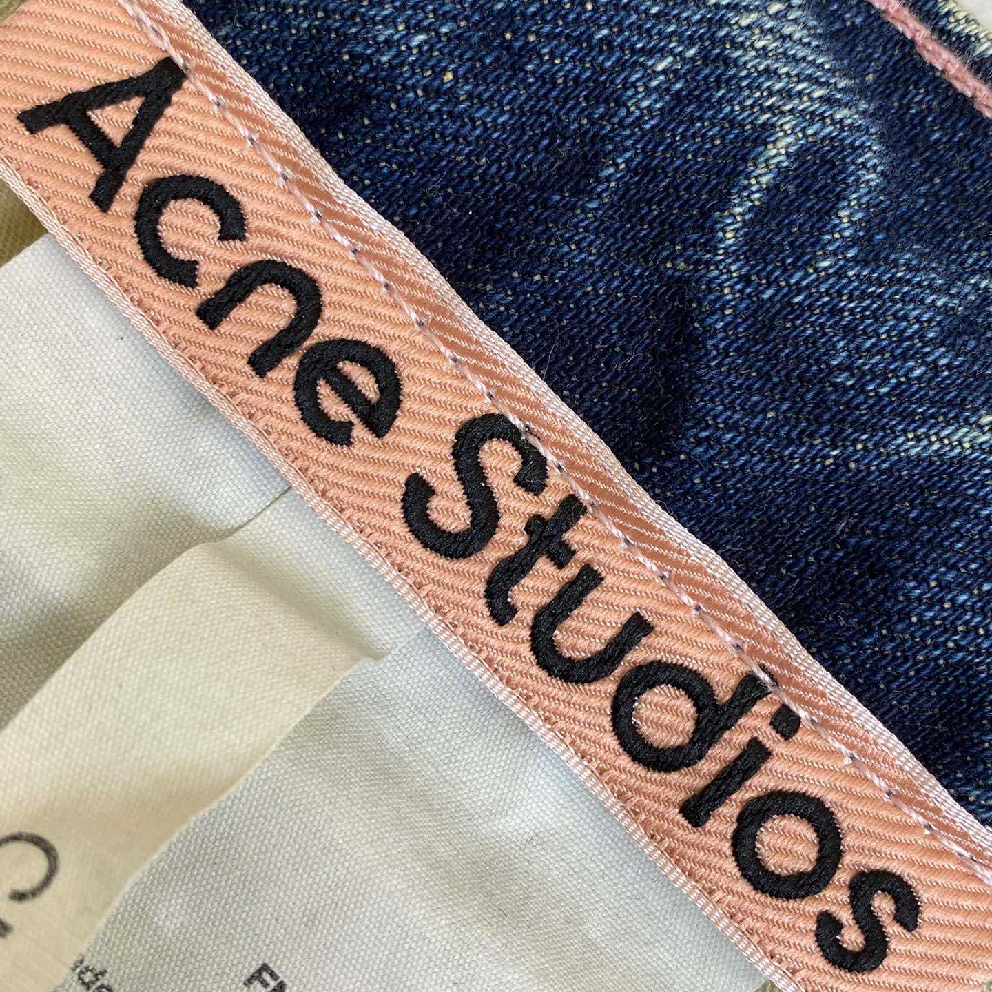 Acne Studios Loose Fit Denim Trousers  - PerfectKickZ
