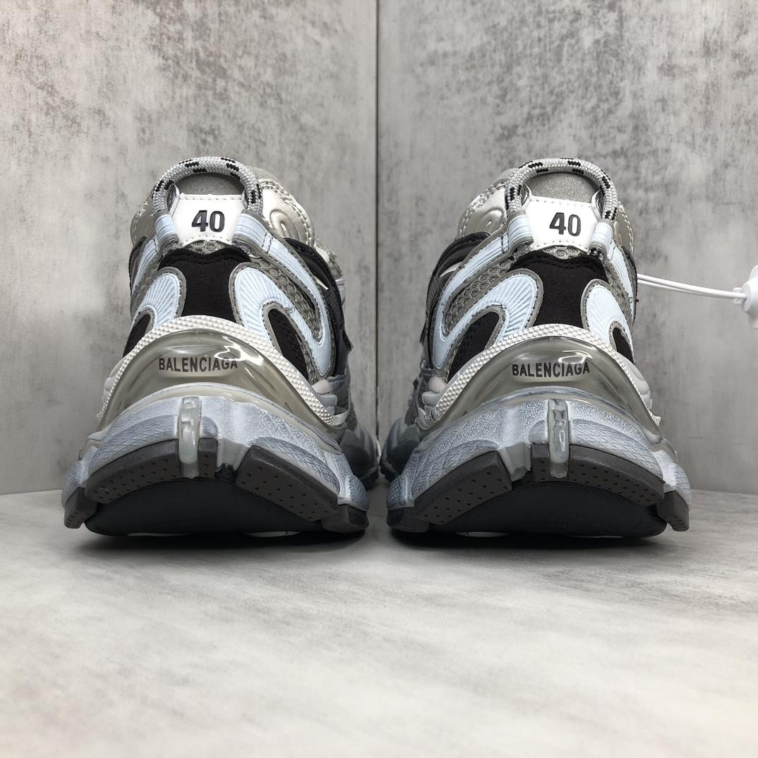 Balenciaga Runner 2.0 Sneaker In Beige Mesh And Polyurethane - PerfectKickZ