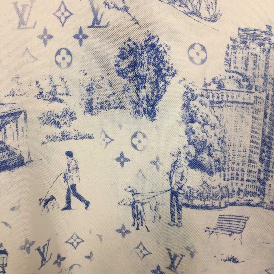 Louis Vuitton Printed Cotton Pique T-Shirt   1AGJZ4 - PerfectKickZ