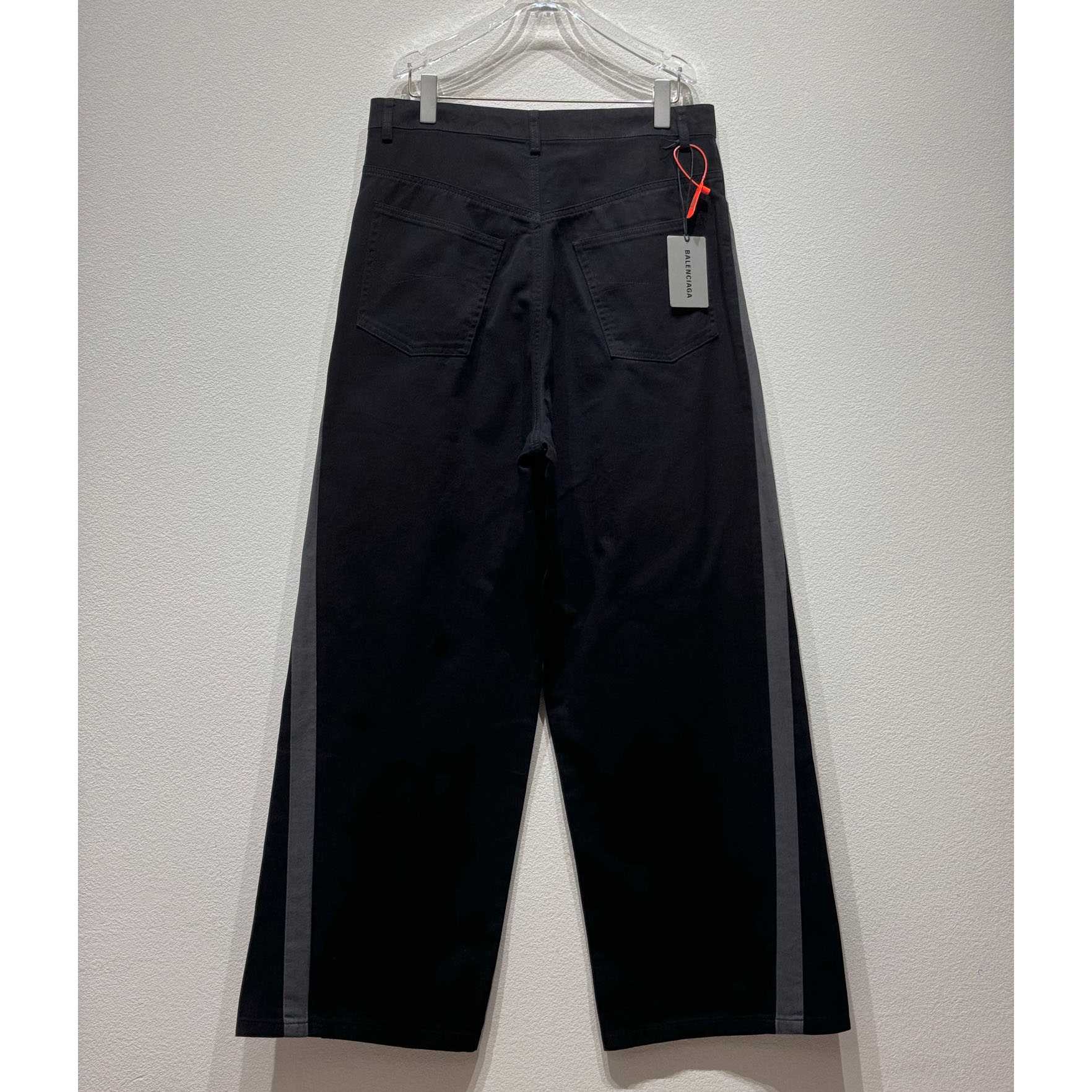 Balenciaga Under Armour® Tracksuit Denim Pants In Black  - PerfectKickZ